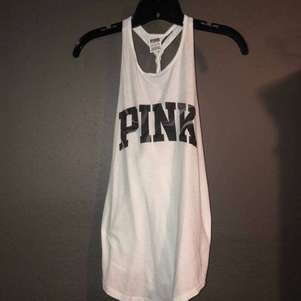 Pink xs twist back tank - Picture 1 of 2
